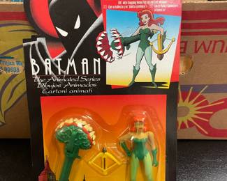 Batman Poison Ivy bi-lingual card