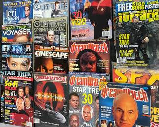Star Trek Magazine lot