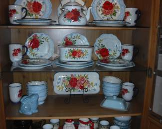 Pioneer Women Dishes and Holiday at the bottom