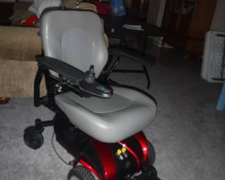 Second Shot of  Electric Motorized Chair