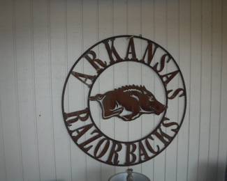 Check out those Razor Back Hogs