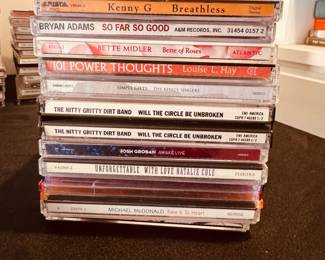 CD Lot#15 with Kenny G and Natalie Cole