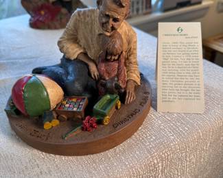 Tom Clark Christmas Morn figurine 6.5"H