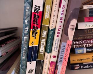 Group of books including Ancient Secret of the Fountain of Youth