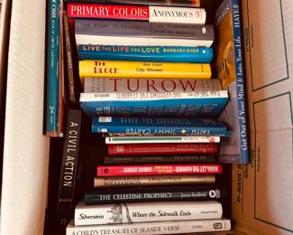 Mystery Book Box #1 including Primary Colors and Turow