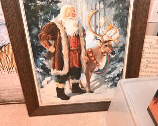 Wall Art Santa