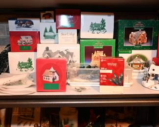 Christmas Village Houses