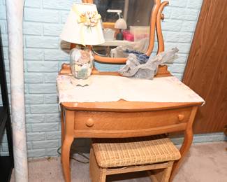 Vintage Maple Vanity