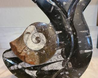 Decorative stone fish