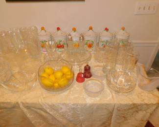 VINTAGE GLASS WARE