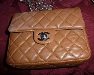 CHANEL MINI MATALASSE LINED CHAIN SHOULDER BAG CAVIAR BEAUTIFUL CONDITION 