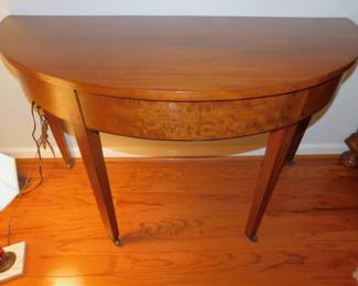 Early 19th Century Demi Lune Table