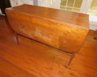 18th Century Drop Leaf Work Table