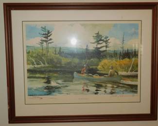 Chet Reneson Original Lithograph Signed & Numbered