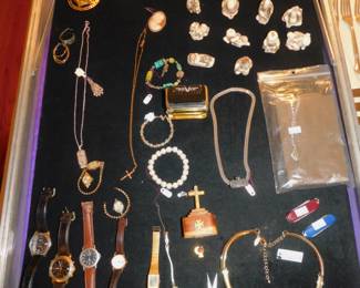 Fine Costume Jewelry - Sterling Silver & Ivory Netsuke