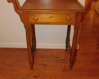 Antique Single Drawer Wash Stand