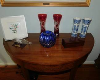 Early 19th Century Demi Lune Table