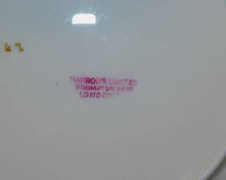 Harrods Limited London Fine China