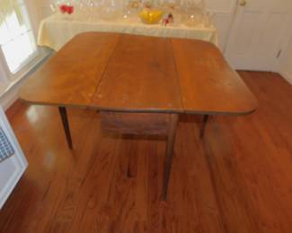 18th Century Drop Leaf Work Table