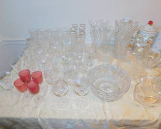 WATERFORD - REIDEL - LENOX GLASSWARE