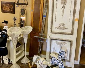 Antique French doors