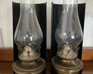 Come and see our collection of oil lamps, both old and new.