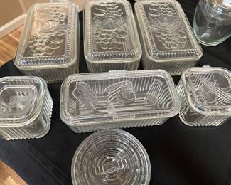 Glass Refrigerator dishes