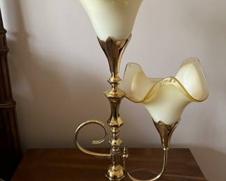 Tulip style lamps