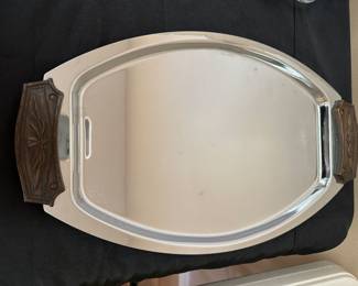 Mid century Kromex tray