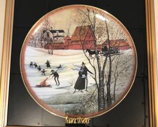 P Buckley Moss "Prairie Winter"