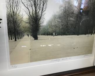 3 Altman Prints     Luxembourg " Man and Woman", "Leaves"