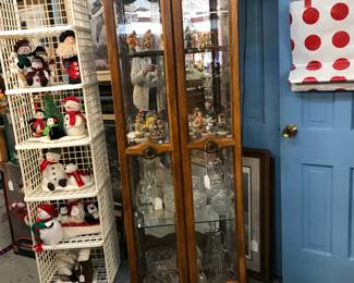 Curio Cabinet with light