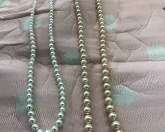 Nice faux pearls