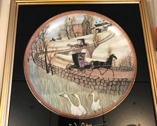 P Buckley Moss - "Sunday Outing"