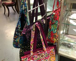 Huge collection and assortment of Vera Bradley; Purses, Weekenders, Totes, Wallets, Lunch bags, Back Packs