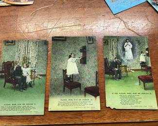Vintage Mourning Postcards