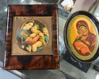 Miniature Religious framed Images
