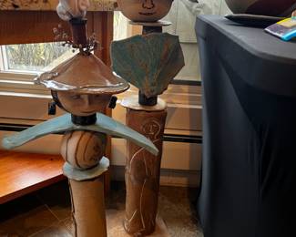 A Terra cotta couple…floor size