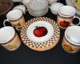 Set of 4…different fruits