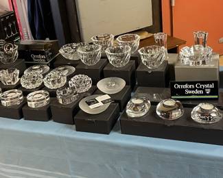 Orrefors Crystal New in box