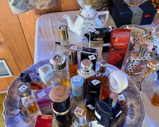 Loads of vintage perfume - new and opened