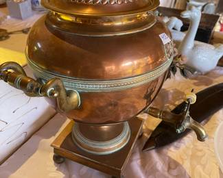 Samovar copper American civil war