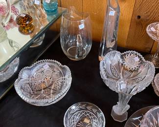 American brilliant cut glass