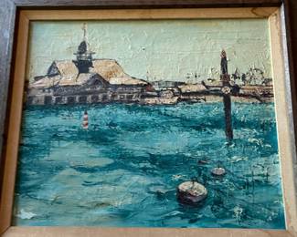 Painting by Campbell