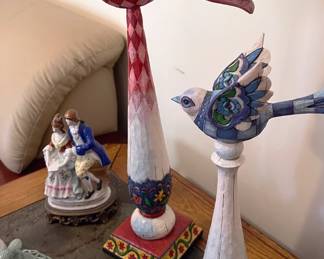 JIM SHORE CARVED ART