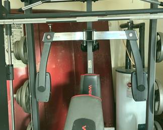 NEWER WEIDER COMPLETE HOME GYM