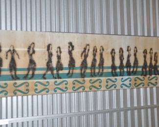 Beautifully Framed Signed and Sealed Cherry Blossom Watercolor 37" x 28" $350  