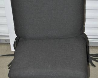 Set of 4 Outdoor Brown Cushions, $25 