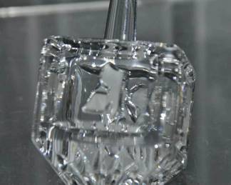 Ready for Hanukkah? Gift This 4.5" Waterford Crystal Dreidel This Season and Ensure a Smile. ($45) 