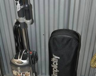 Shark Professional Navigator Lift-Away Vacuum, uv540 ($95) Shown with a Simplicity Freedom Headlight 25 Foot Cord Vacuum, F3300 ($145) 